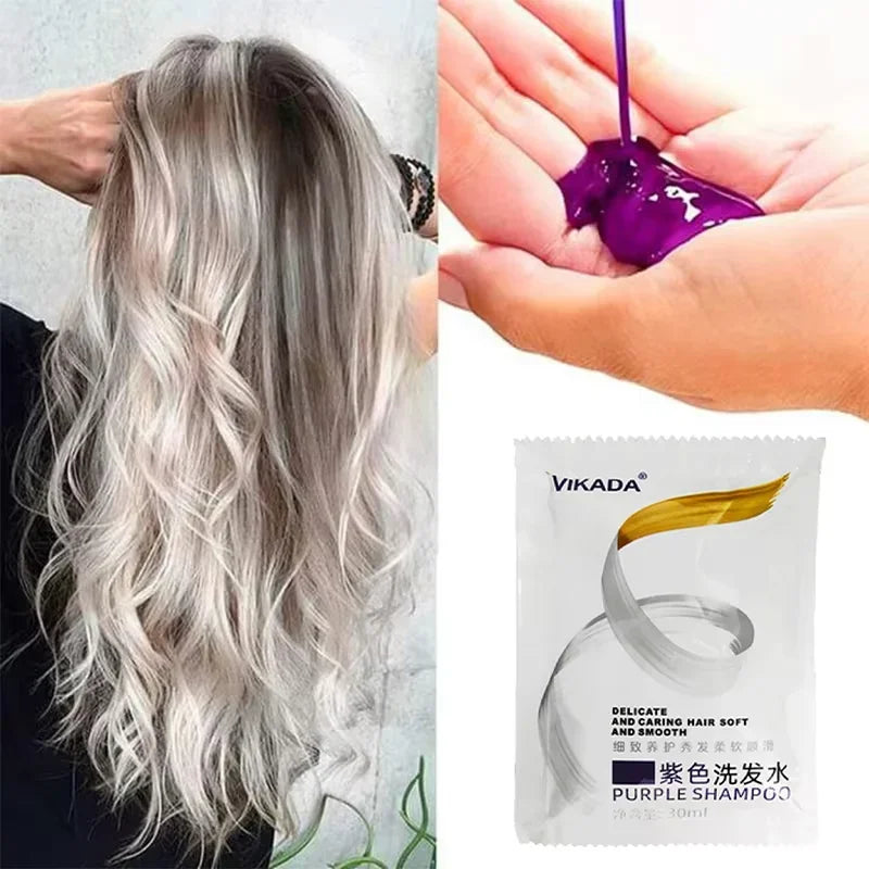 Purple Toning Shampoo 300ml – Color Fix for Blonde & Gray Hair