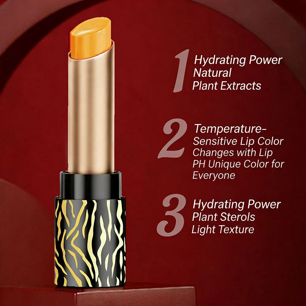 NAYOU Carotenoid Temperature Sensitive Color Changing Lipstick Deep Moisturizing and Moisturizing Anti Drying Crack Lipstick Oasis Select