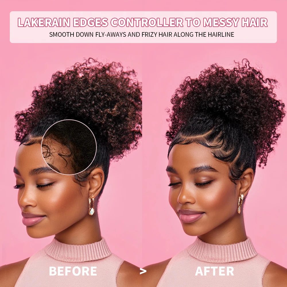 Strong Edge Control Hair Gel Thick Edges Wax Styling Gel Non-Greasy Non-Flaking No White Cast Long Lasting Supports All Hair Typ Oasis Select
