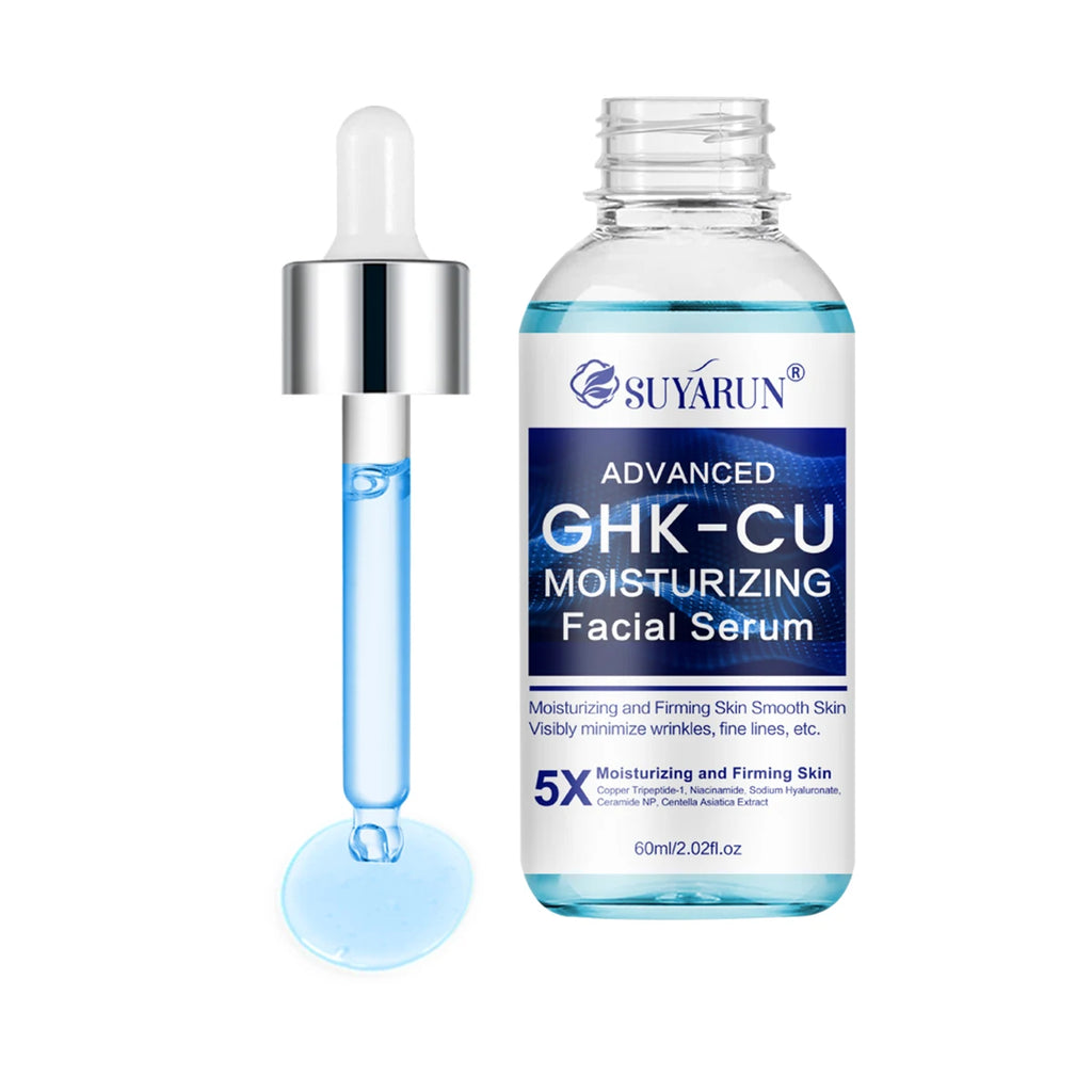SUYARUN GHK-CU serum - Anti-aging facial moisturizer, firming and moisturizing for all skin types, suitable for men and women. Oasis Select 60ml