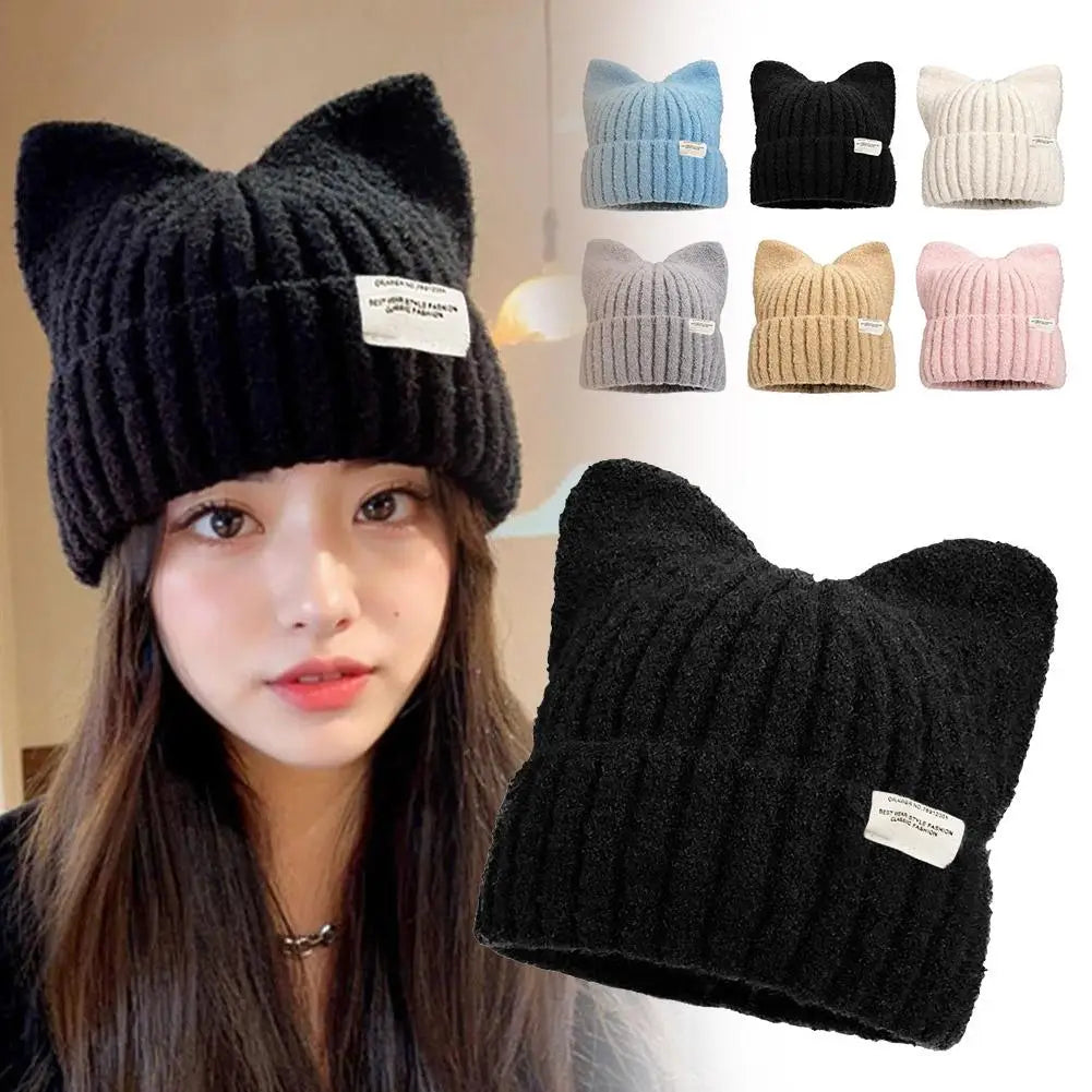 winter women's accessories fun CAT hat Butterfly Pullover Hat ,adventure time caps for men Balaclava Beanie Rabbit Ear Hat Oasis Select