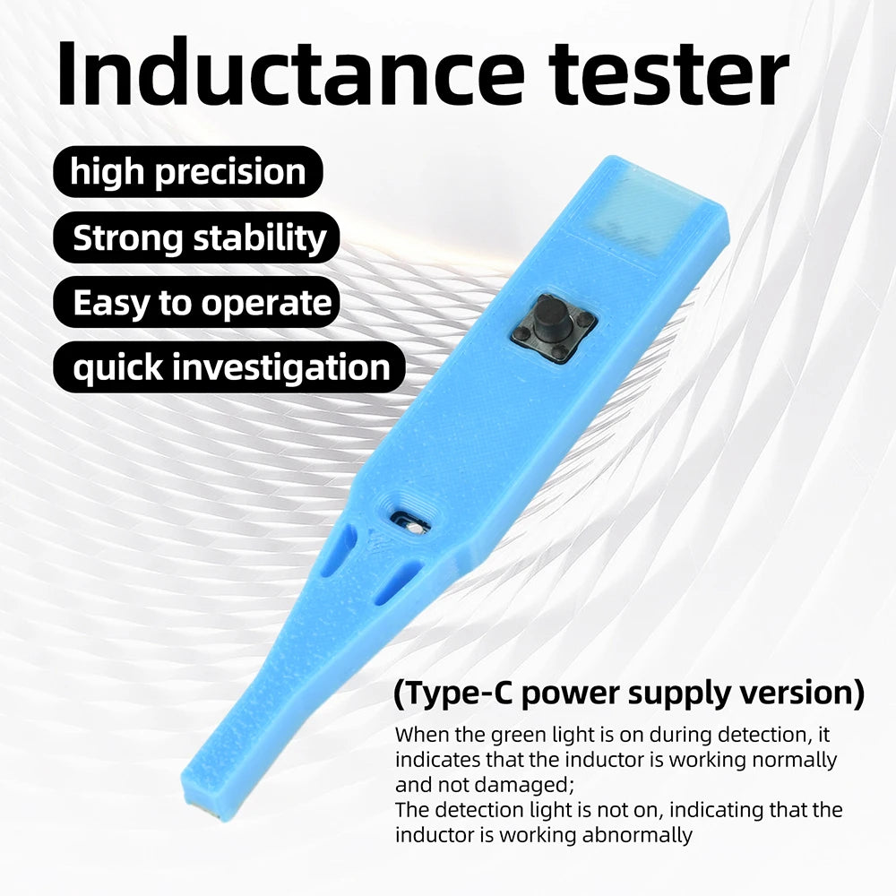 DM76 Inductance Tester High Precision Quick Fault Location Diagnosis Detector with shell for PC Phone Motherboard Coils Repair Oasis Select