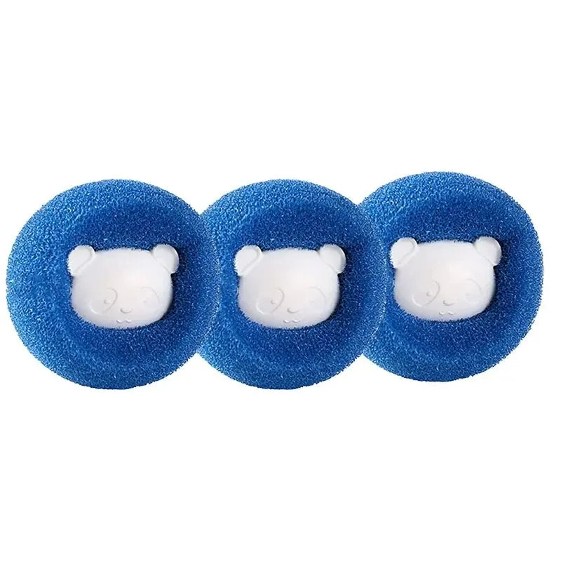 Reusable Pet Hair Remover Laundry Balls – 1, 3 or 5 Pack Pet Hair Remover Oasis Select Blue-3PC 58x58x5mm