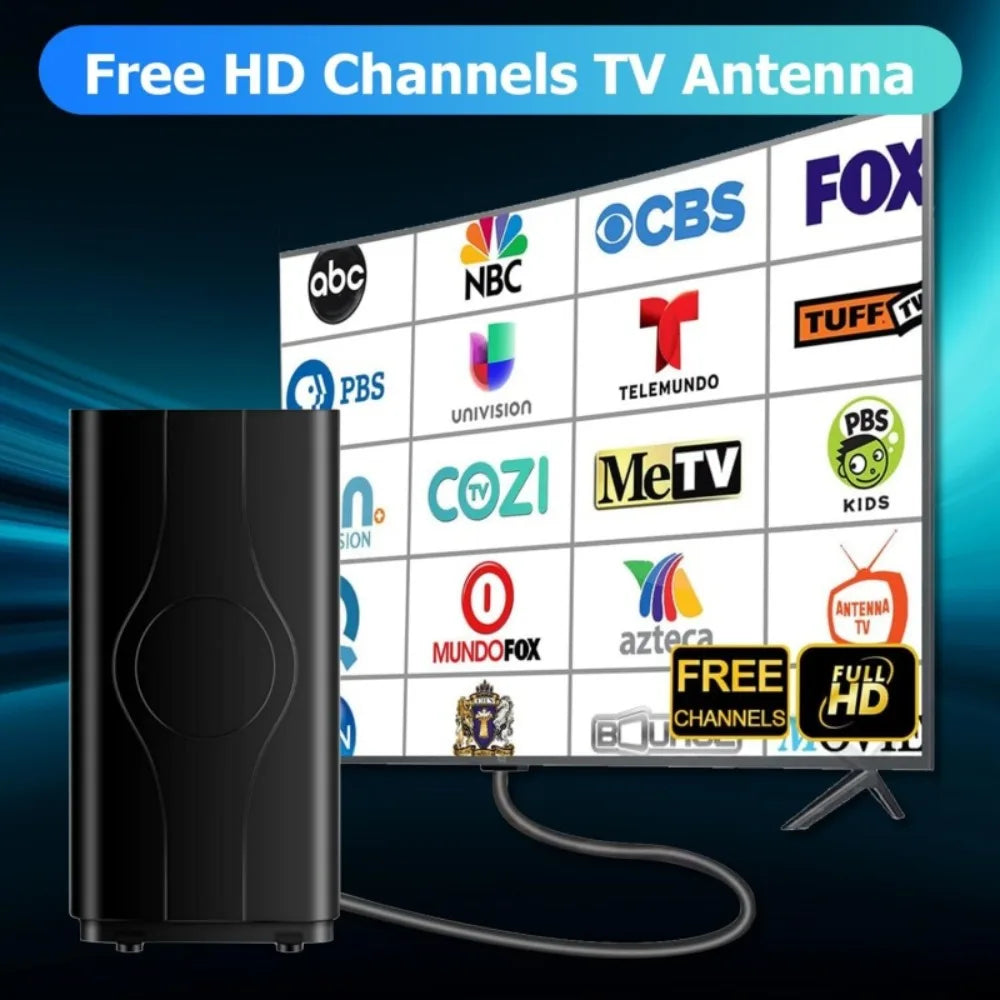 2025 HDTV Digital TV Antenna Indoor Outdoor DTMB ATSC Terrestrial Wave 166ft Dual Use Stable Signal Reception Oasis Select