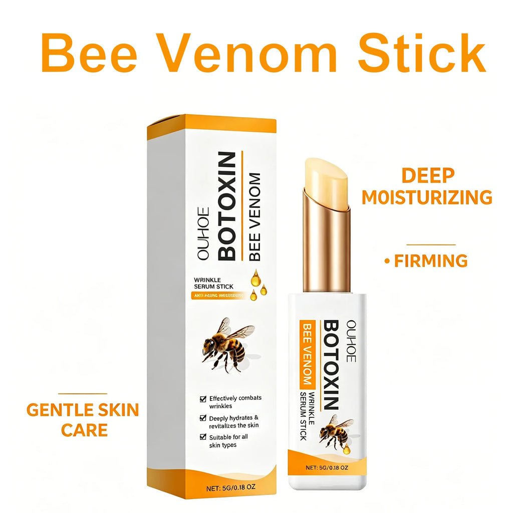 Bee Venom Anti Wrinkle Stick Face&Eye Cream Firming Lifting Reduce Dark Circles Puffiness Eye Bags Smoothing Fine Lines Skincare Oasis Select
