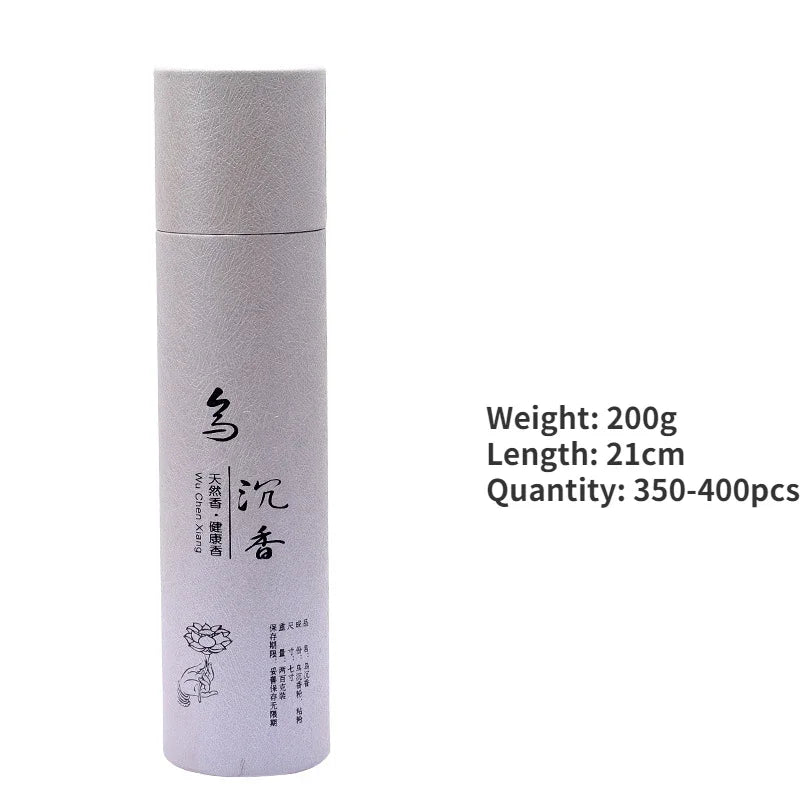 400pcs/tube, Natural agarwood incense sticks and incense sticks, suitable for meditation and long-lasting fragrance use Oasis Select Wu Eaglewood
