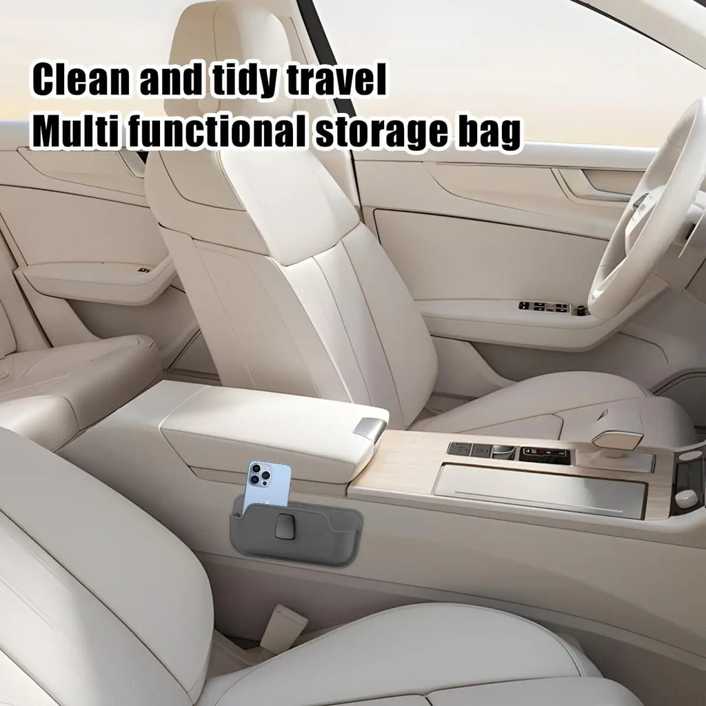 Car Sun Visor Sunglasses Holder – Magnetic Clip & Organizer