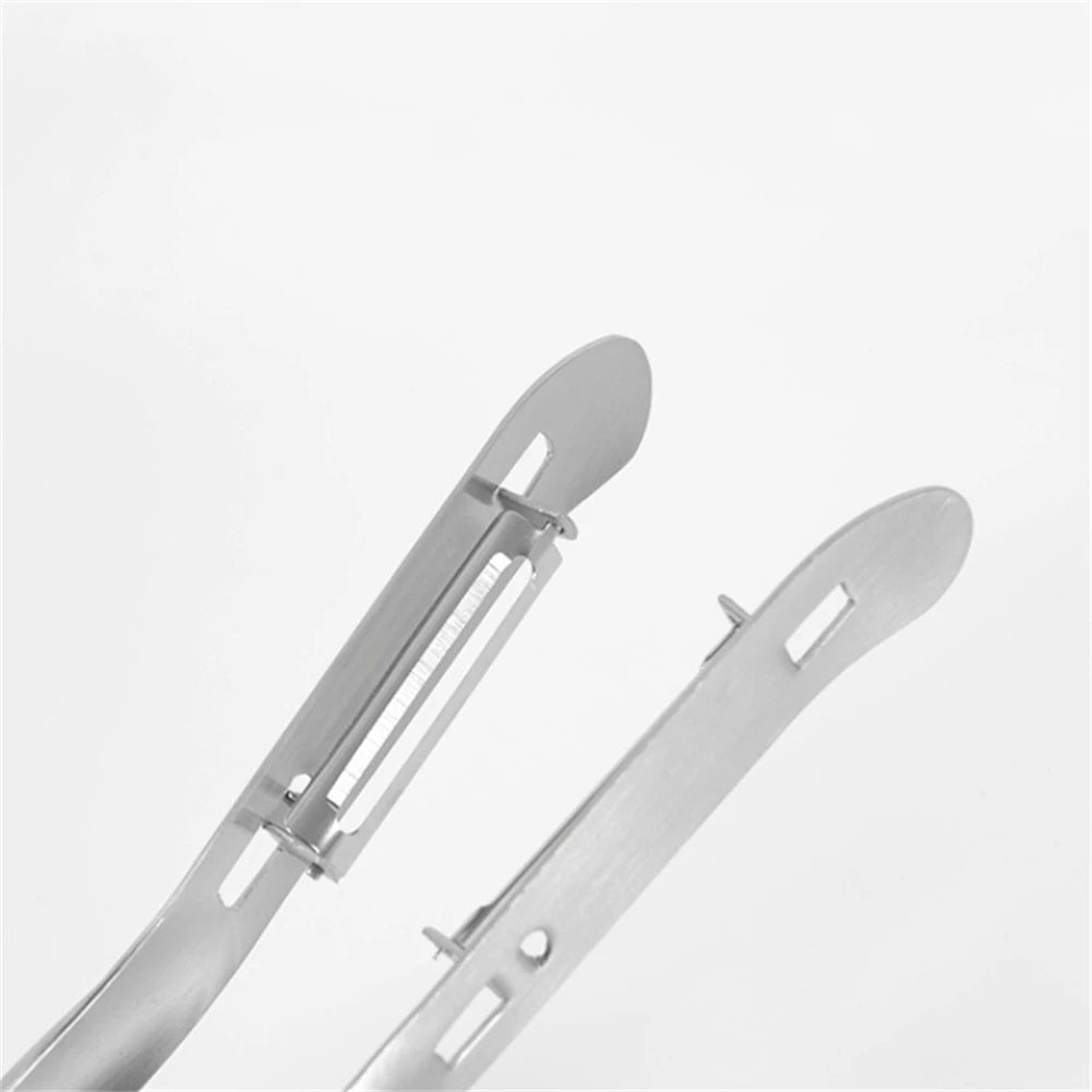 Cucumber Peeler Stainless Steel Peeler Peeling Tool Kitchen Tool Comfortable Grip Smooth Cutting Efficient Peeling Oasis Select
