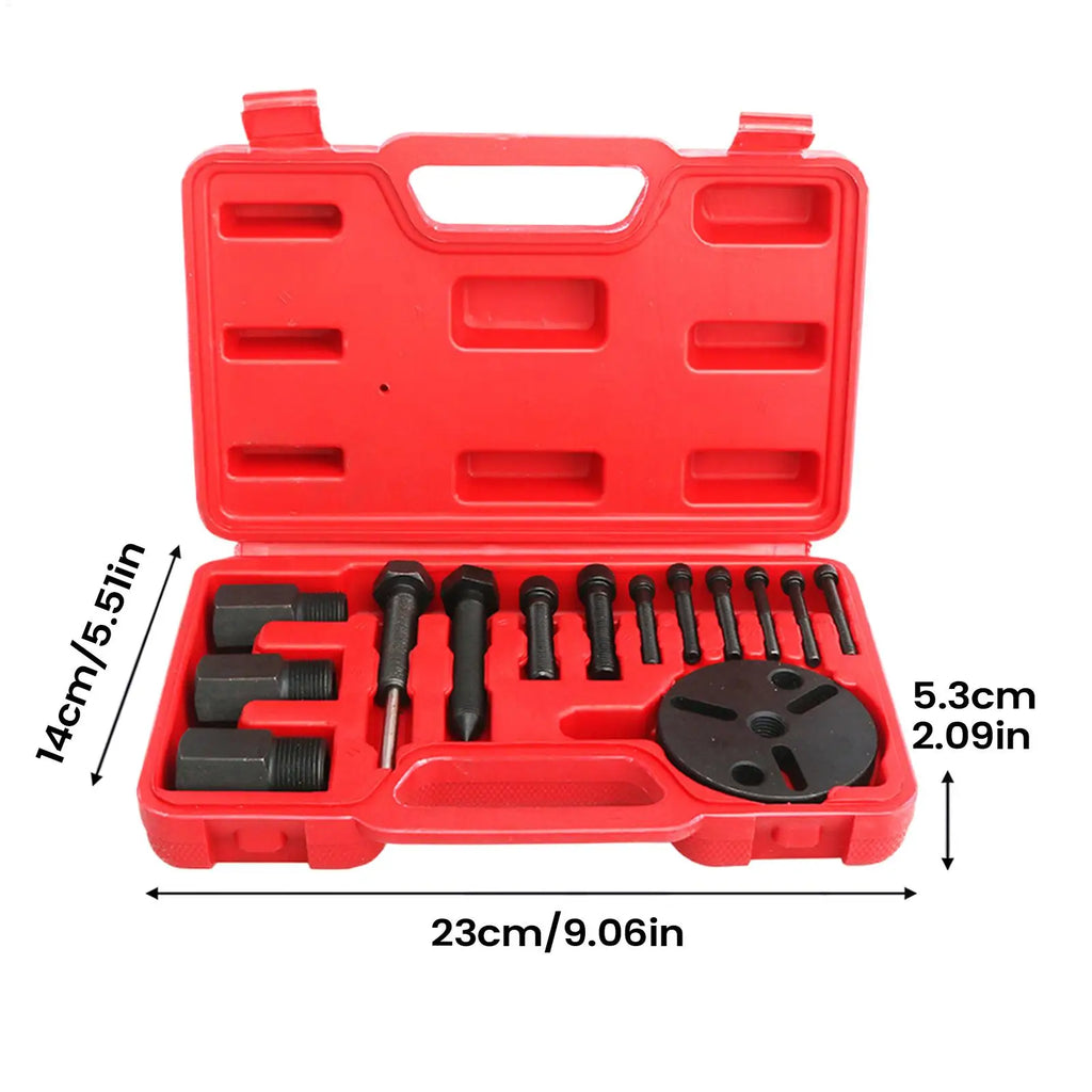Car Air Conditioning Installation Kit AC Clutch Puller AC Clutch Maintenance Tool for Garage Workshop Mechanics Technicians SUV Oasis Select