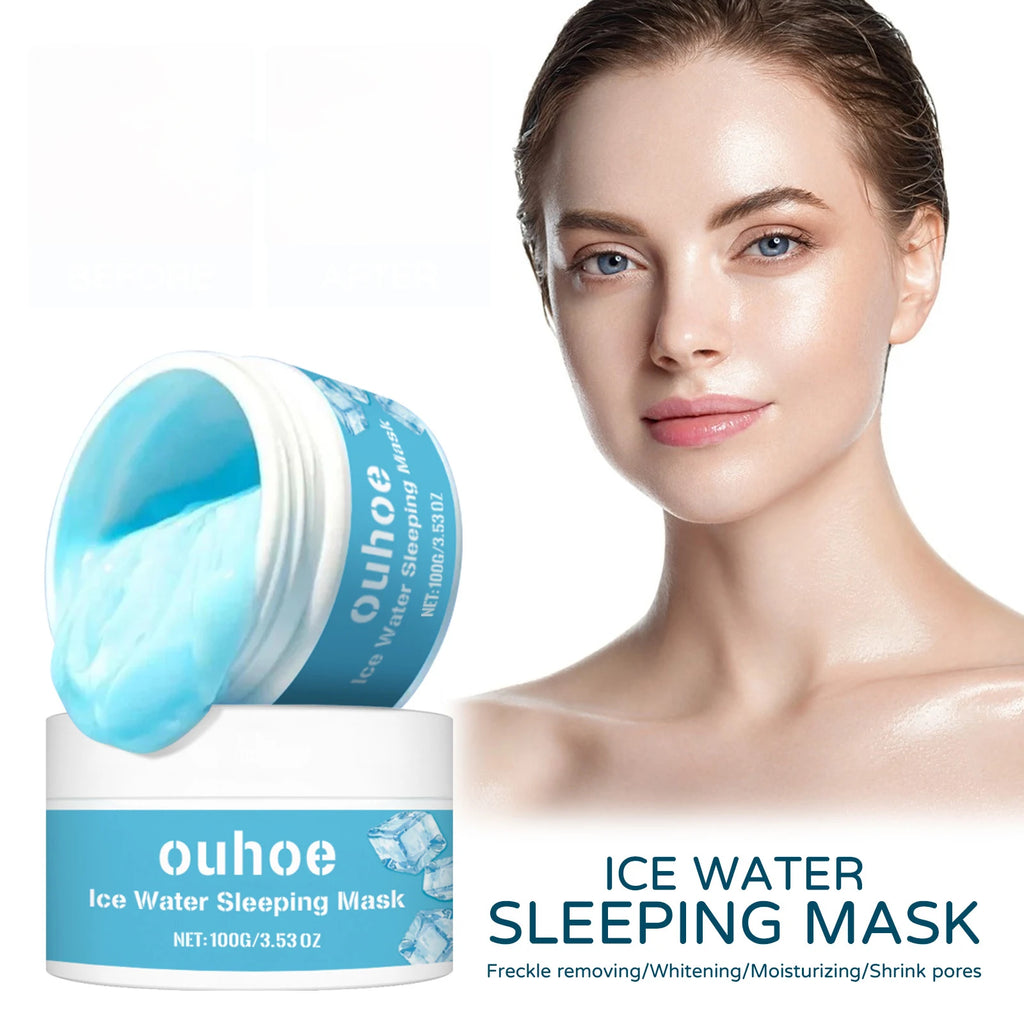 Ouhoe Sleeping Mask – Fade Dark Spots, Hydrate & Anti-Aging 100g Sleeping Face Mask Oasis Select