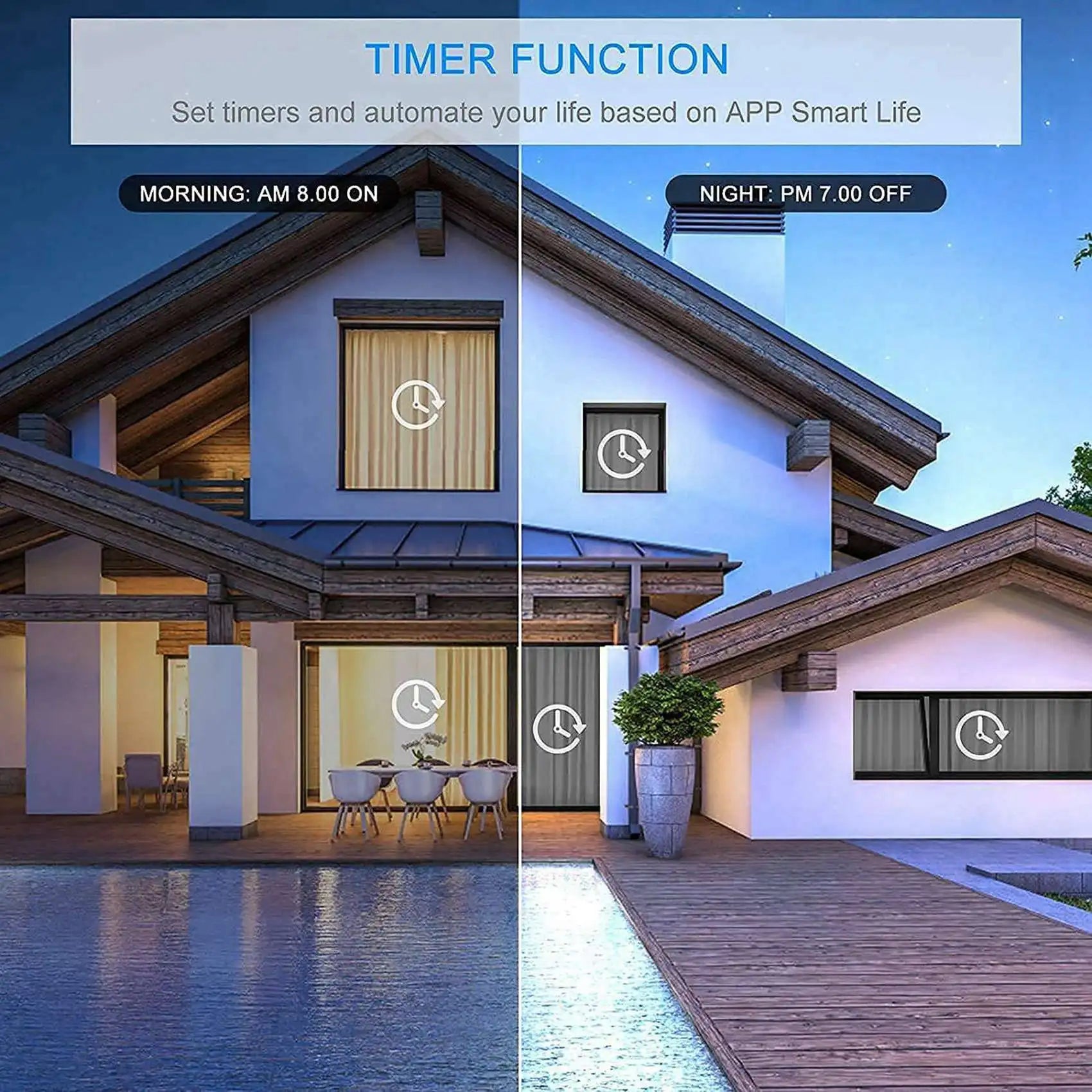 LIKE WISH 2X Mini Smart Wifi Relay Switch, DIY Timer Light Switch Module Smart Life/Tuya Application, Wireless Remote Control Oasis Select