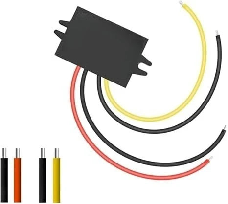DC-DC 9V Step-Down Adapter 12V 24V To 9V 5A 45W Buck Converter Waterproof Car Mounted For Vehicles Safety Systems LED Products Oasis Select 12V 24V TO 6V 5A
