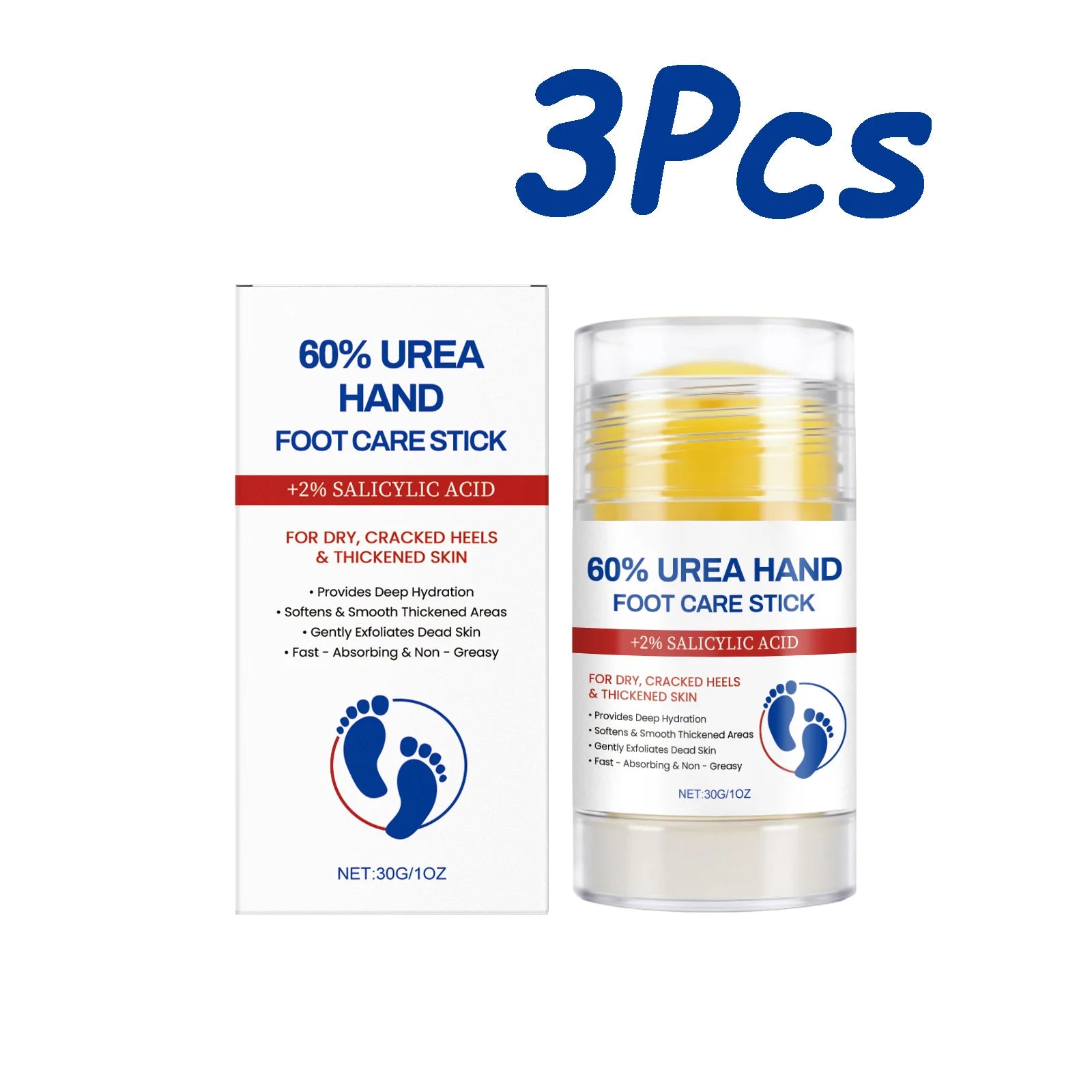 Hand Foot Moisturizing Stick Anti-Cracking Feet Exfoliating Removal Dead Skin Smooth Soft Skin Hand Feet Nourishing Care Balm Oasis Select 90g Boxed