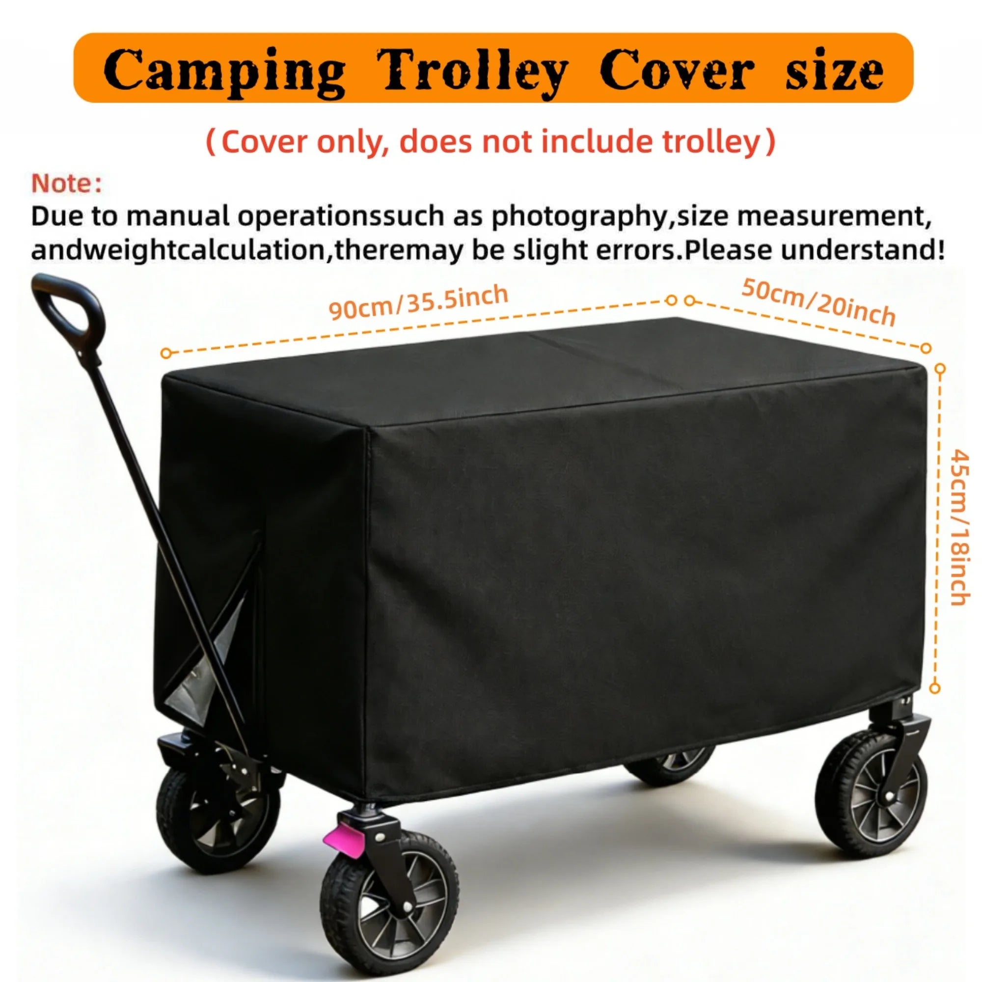 Multi-purpose Folding for Trolley Cover |Suitable for Most Outdoor for Trolleys,Provides All-Weather Protection,Fabric,Available Oasis Select