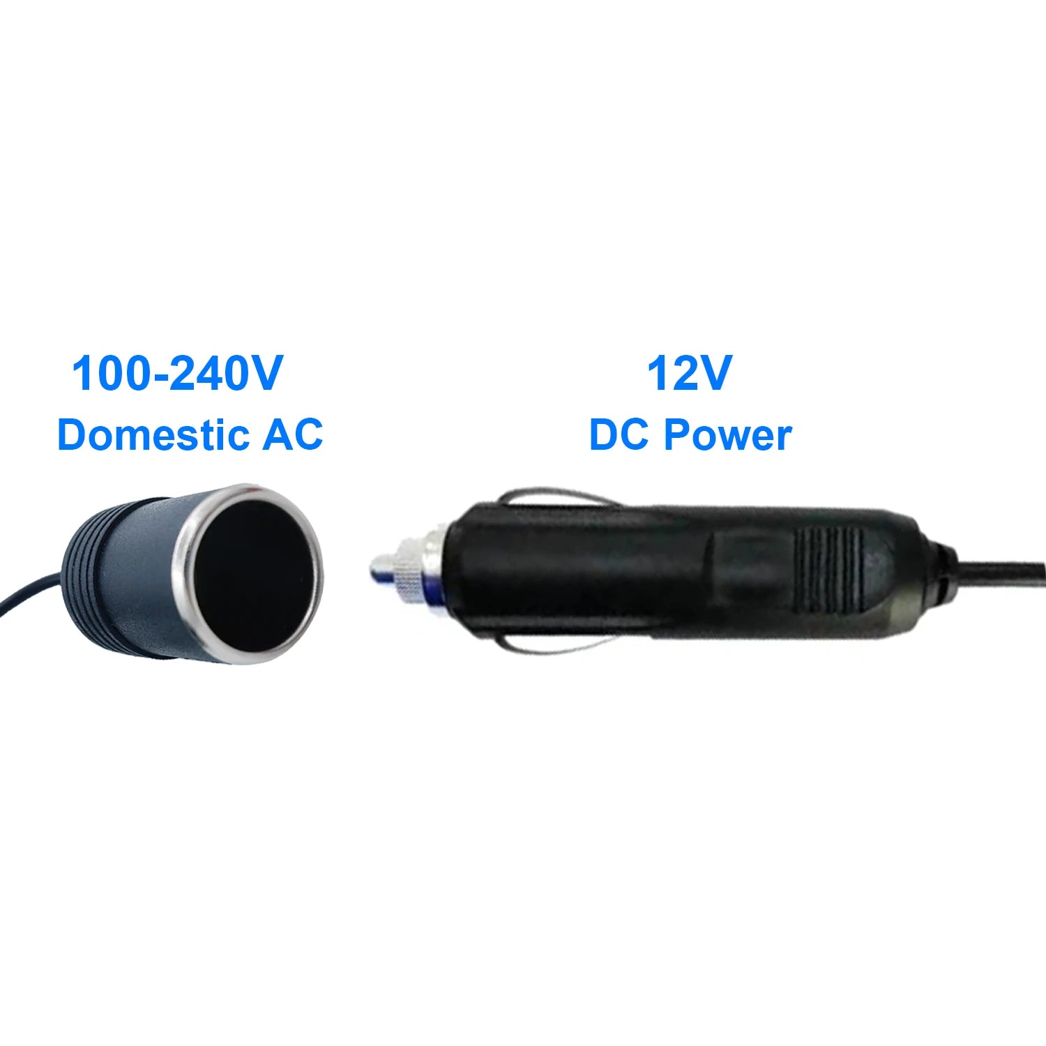 Car Charger Power Adapter Socket AC 100V/240V Volt to DC 12V 2A 24W Converter for Cigarette Lighter Charger for Home And Car Use Oasis Select