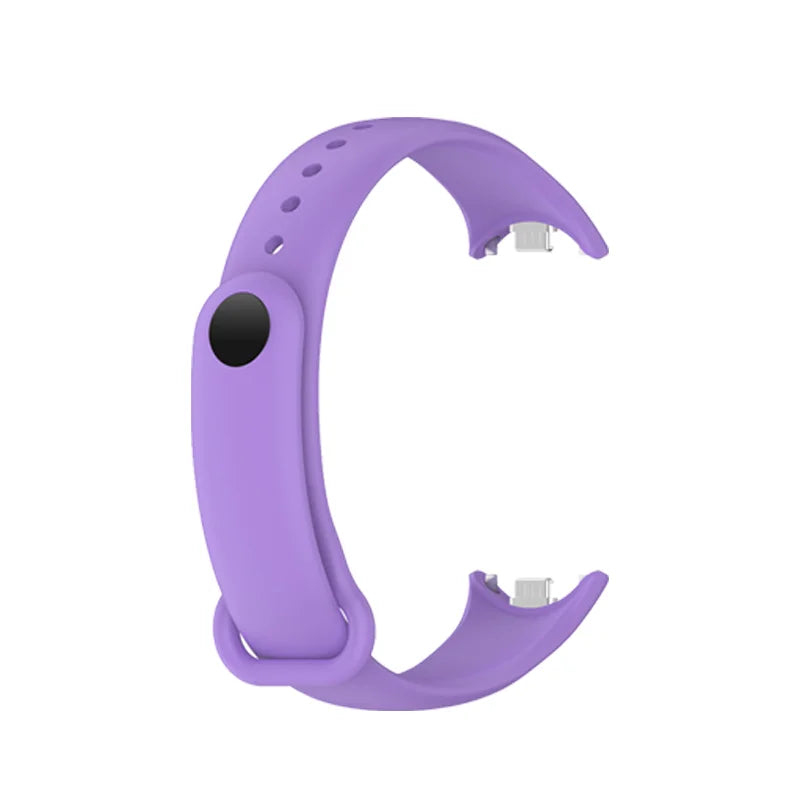 Silicone Strap for Xiaomi Mi Band 8 & 9 – Soft Replacement Band Smartwatch Replacement Band Oasis Select Purple