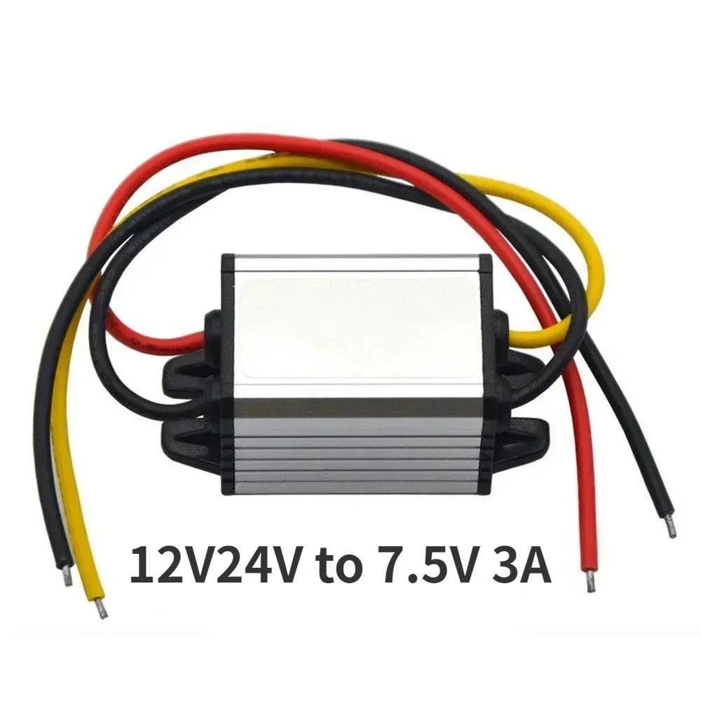 12V24V to 5V 3.3V 3.7V 4.2V 6V 7.5V 9V DC Converter Power Supply Voltage Converter Buck Step-down Module CE Input 8-31V Oasis Select 12V24V to 7.5V 3A
