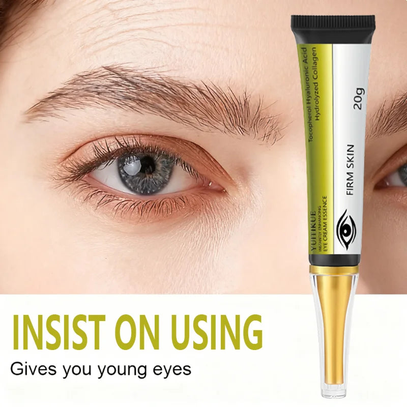 YUITIKUE Instant Firm Eye Cream – Hyaluronic Acid & Collagen