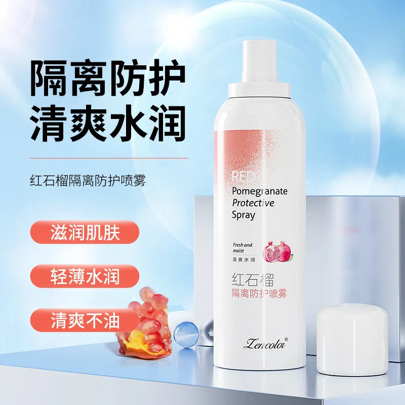 Red Pomegranate Sunscreen Spray Hydrating Moisturizing Anti-UV Isolation Protective Sunscreen Lotion Face Mists Oasis Select