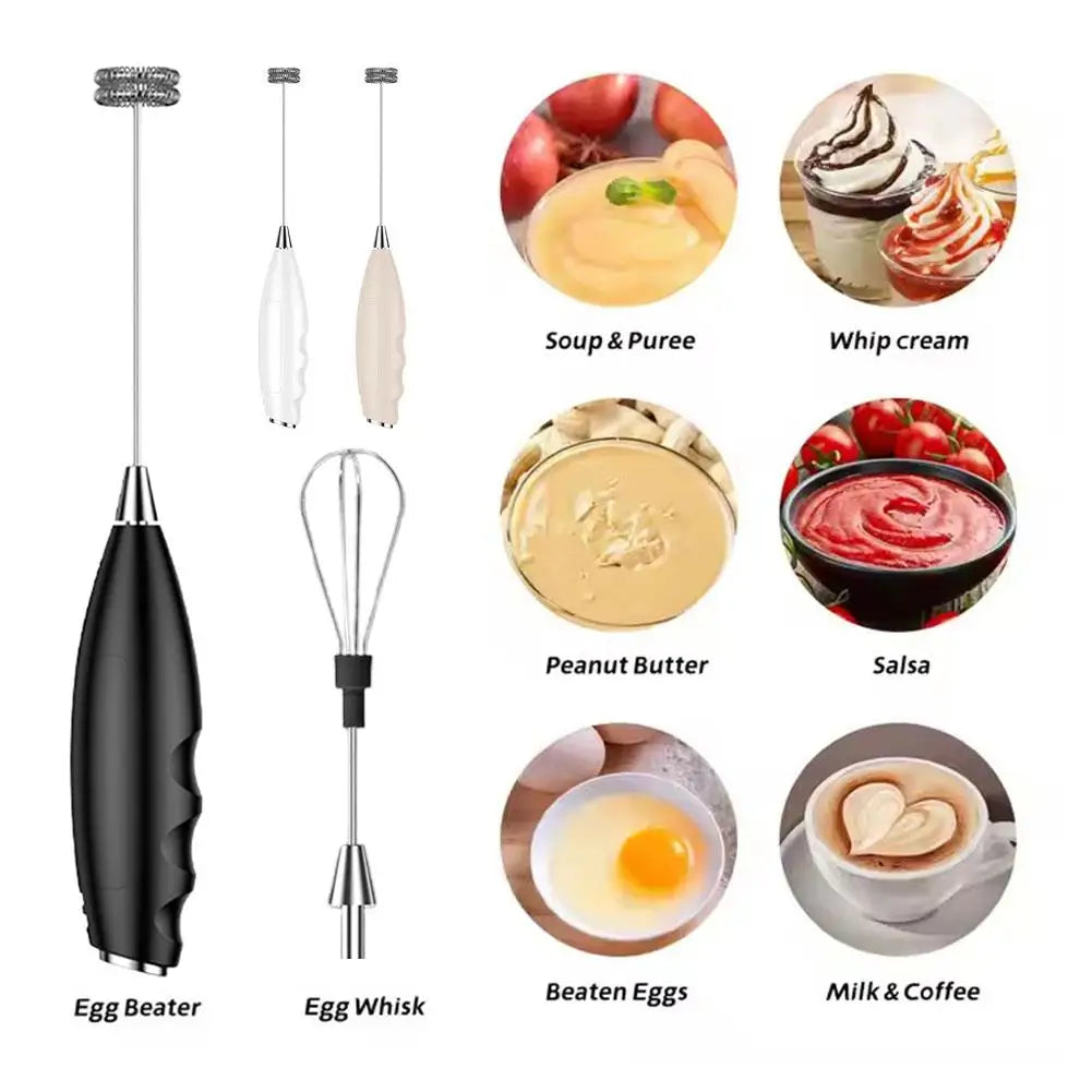 Mi Milk Frother Handheld Foam Maker For Latte Mini Whisk Coffee Hot Chocolate Egg Beater Drink Mixer USB electric mixer Oasis Select