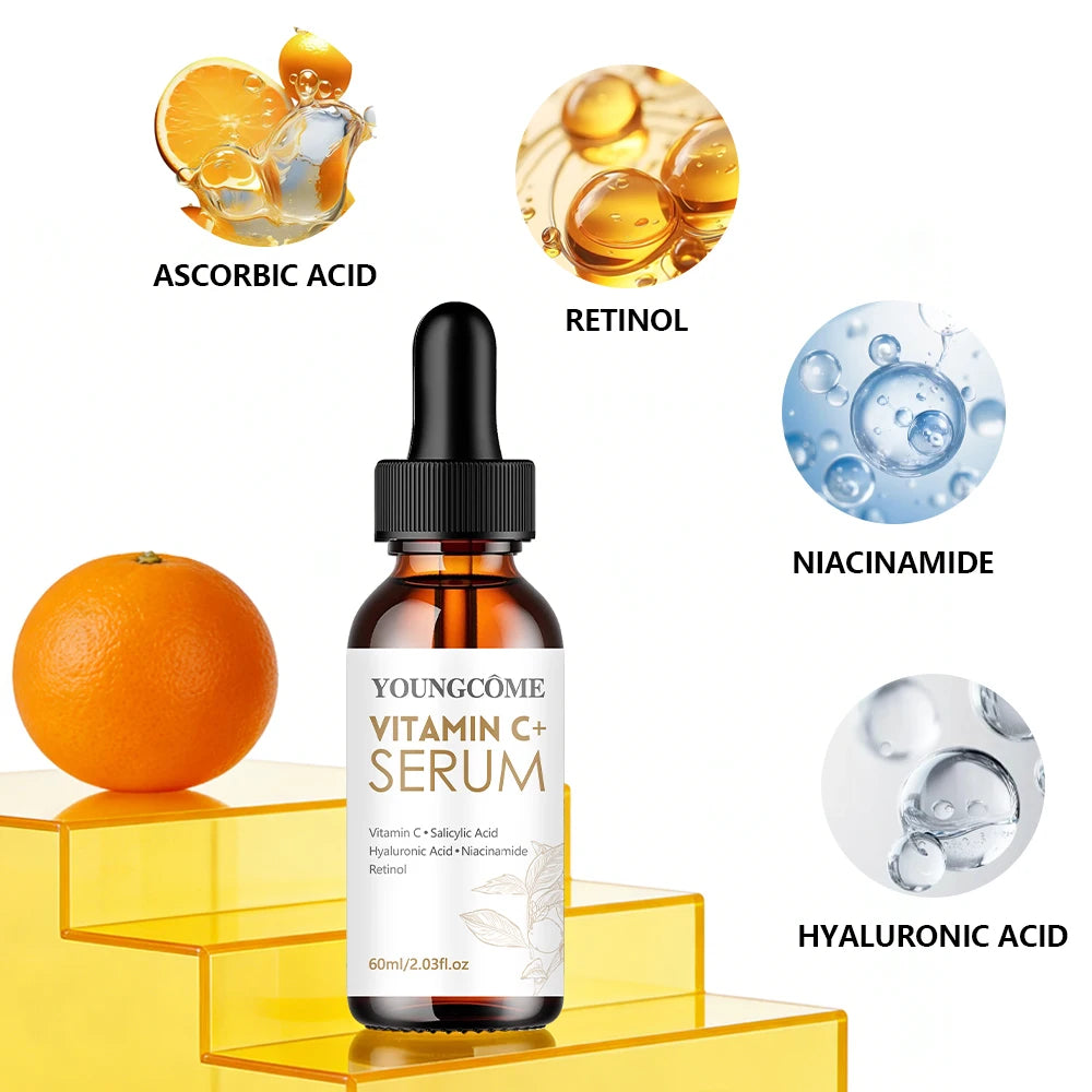 YOUNGCOME Vitamin C & Hyaluronic Acid Face Serum 40/60ml Vitamin C Face Serum Oasis Select