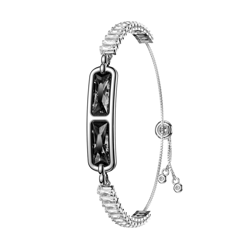 Woman Inlaid With Diamonds Smart Bracelet Sports Health Ms. Bluetooth Wristband Sleep Health Monitor Female Physiological Cycle Oasis Select BKWHZM