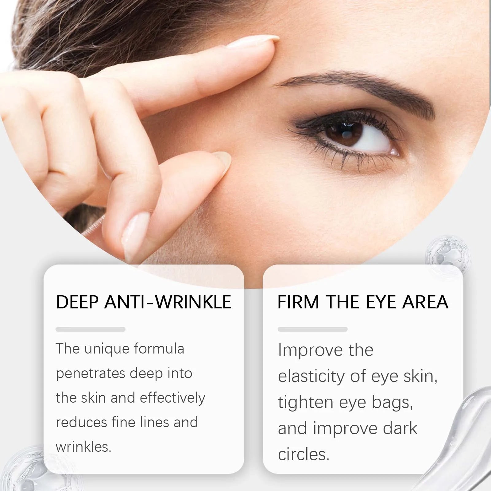 Hoygi Nicotinamide Eye Cream – Dark Circles & Bags Gel Eye Cream Gel Oasis Select