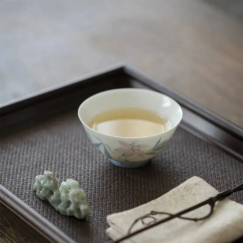 Blue And White Master Cup Kung Fu TeacupCeramic Tea Cup Oasis Select