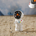 Figurines Miniature Cute Cartoon Astronauts Bunny Micro Landscape Ornaments for Home Decorations Rabbit Crafts Room Desk Decor Oasis Select 3