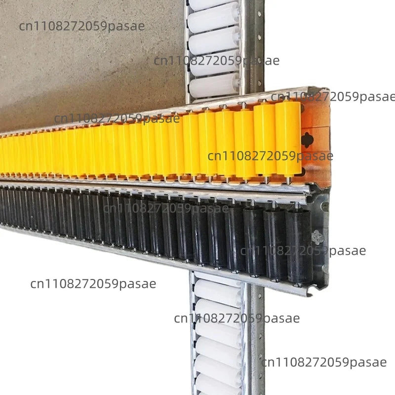Galvanized Fluent Strip Slide Rail – Anti-Static Shelf Roller