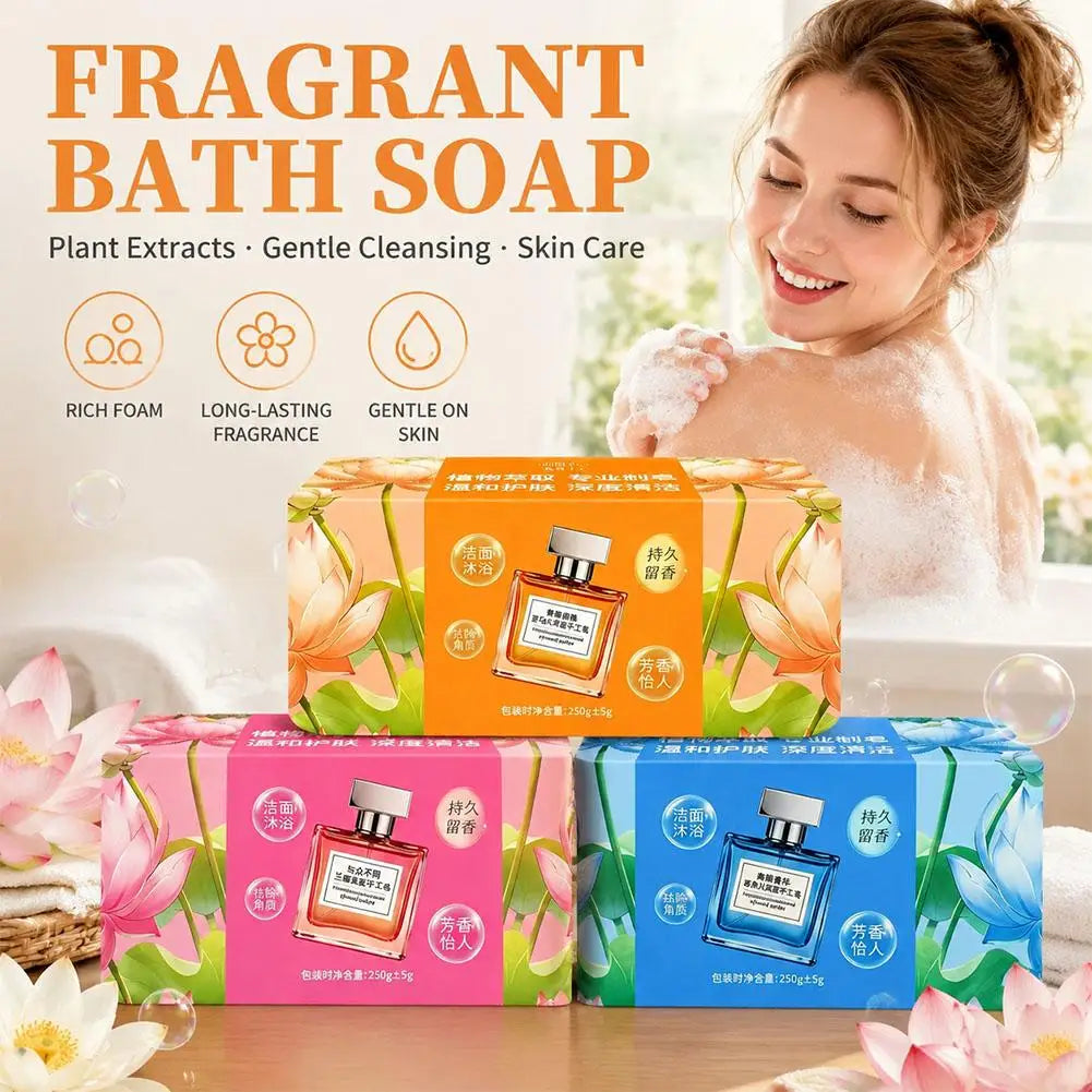 Handmade Fragrance Soap Bar – Face & Body Cleanser 250g Handmade Soap Bar Oasis Select