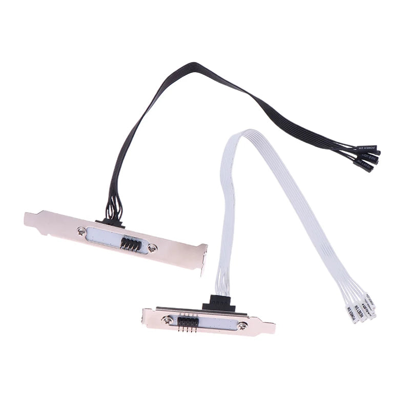 PCI Baffle External Power & Reset Button Extension Cable