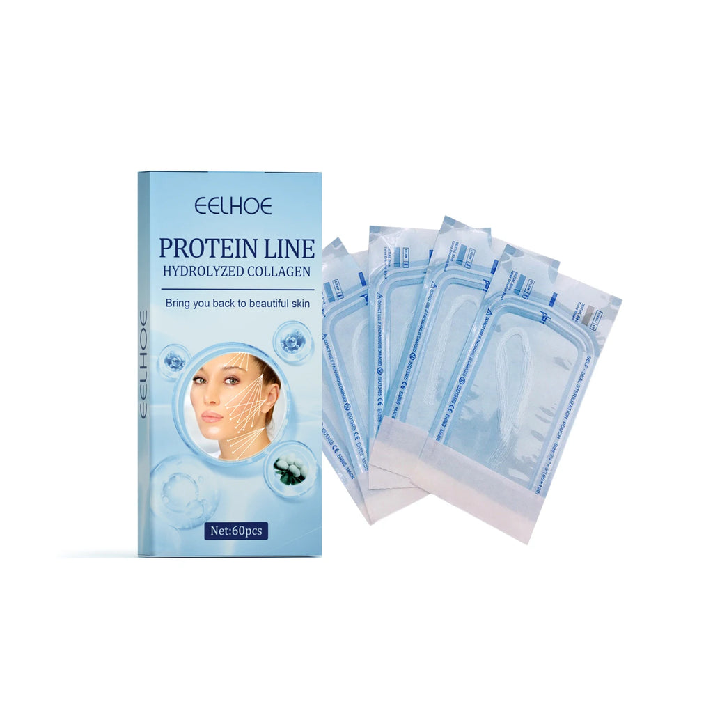 Eelhoe 60pcs Collagen Protein Thread Serum – No-Needle Filler Collagen Face Serum Oasis Select 60pcs boxed