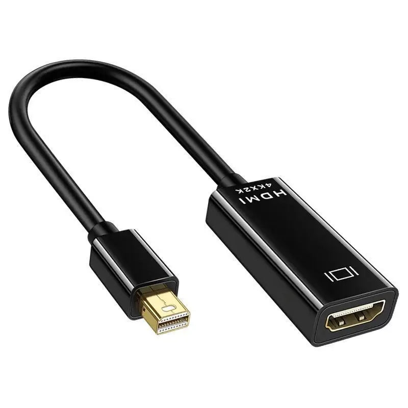 Mini Displayport To HDMI-compatible Cable 4K Adapter 1080P Mini DP Male to HDMI-compatible Female For Apple MacBook Air Pro Oasis Select black