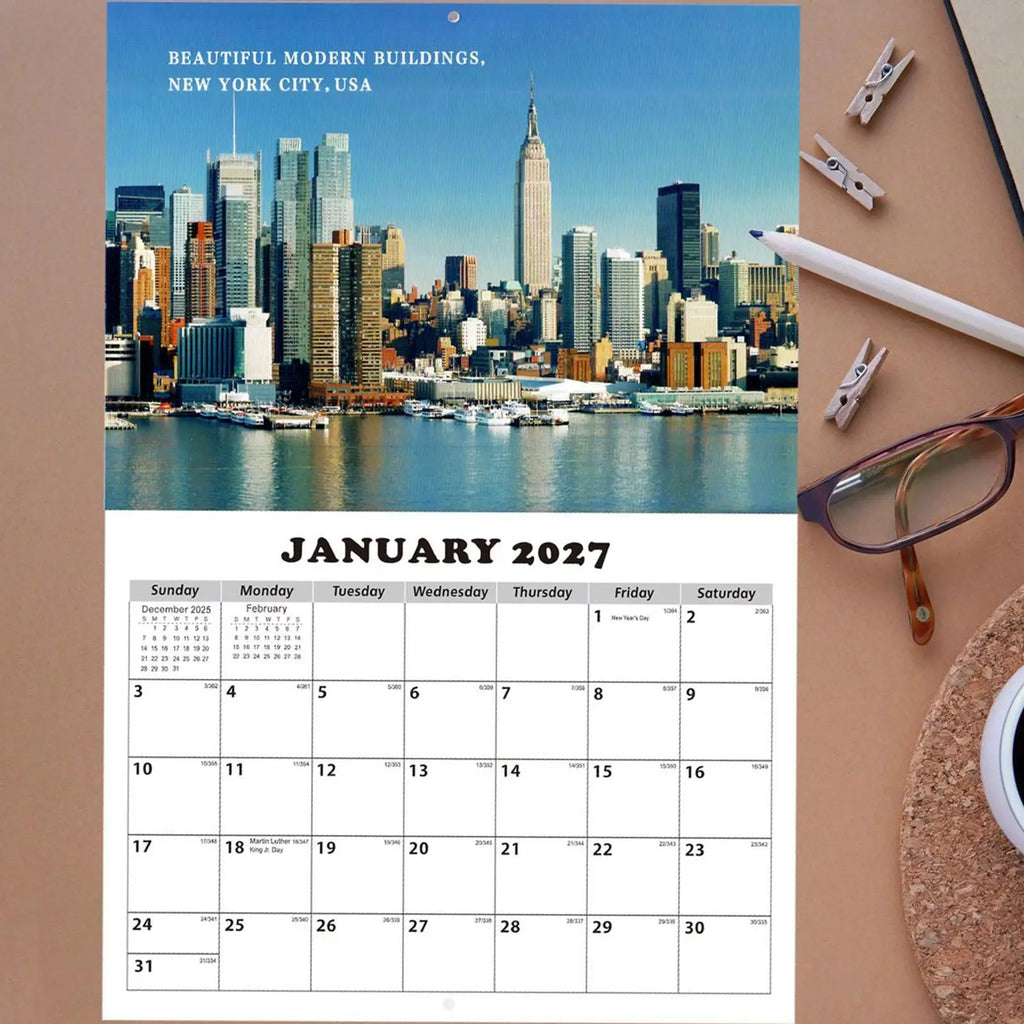 2026 Landscape Calendar Beautiful Landscape Monthly Wall Calendar 2026 Schedule Appointment Organizer Planner for Home Office Oasis Select