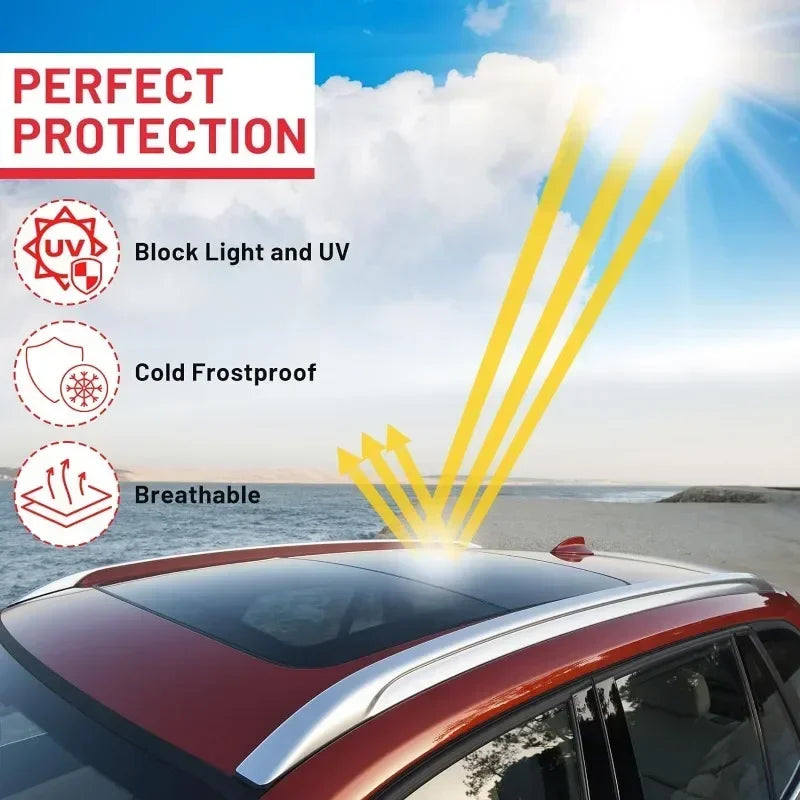 Universal Car Decoration Car Sunroof Roof Cover DIY Sunroof Visor 3D Car Vent Waterproof Wind Deflector car Exterior Accessories Oasis Select