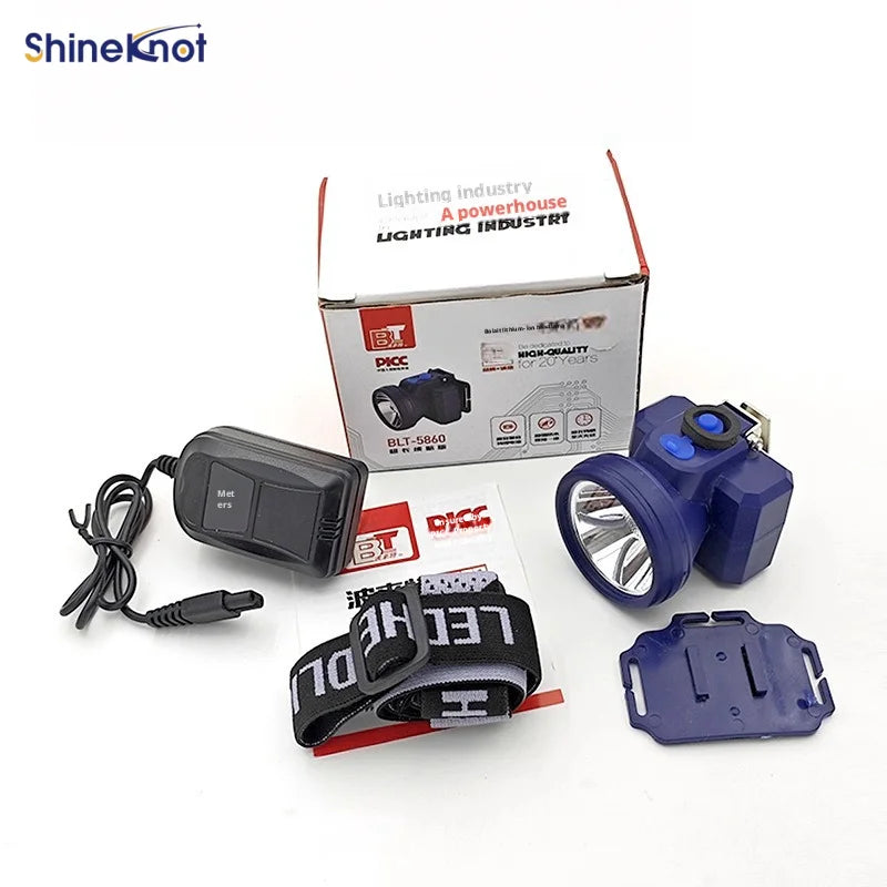 SHINEKNOT 50W LED Headlamp | 4800mAh, Waterproof, 500m Beam