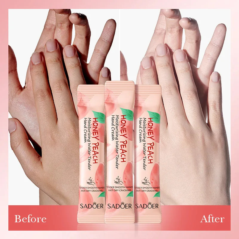 Avocado & Peach Hand Cream – 20-Piece Moisturizing Box Hand Cream Set Oasis Select