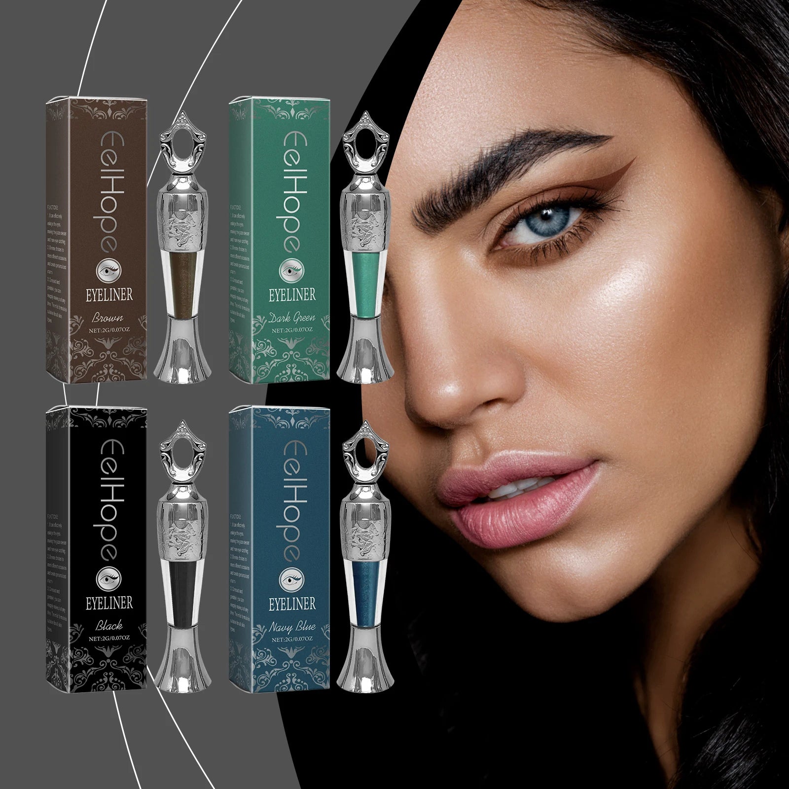 Antioxidant Colored Eyeliner Enhances Barrier Boosts Skin Resistance Reduces Eye Irritation Naturally Long-Lasting Comfortable Oasis Select