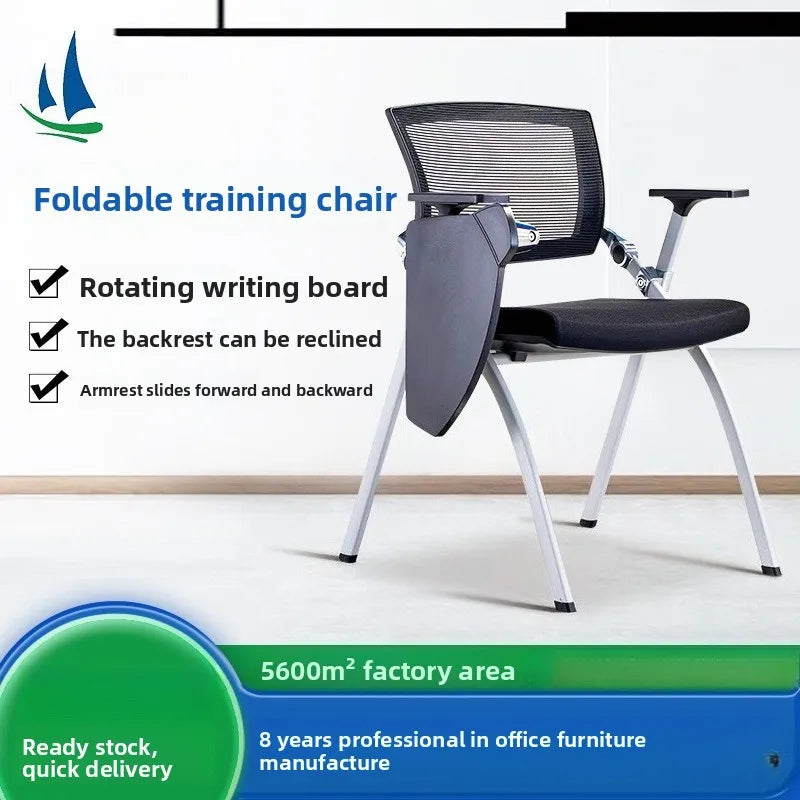 Simple training and tutoring institution Training chair with pulley Foldable training chair with tablet Conference chair Oasis Select