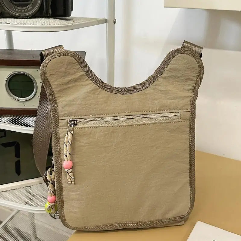 Minimalist Crossbody Water Bottle Bag | Nylon Shoulder Pouch Crossbody Shoulder Bag Oasis Select
