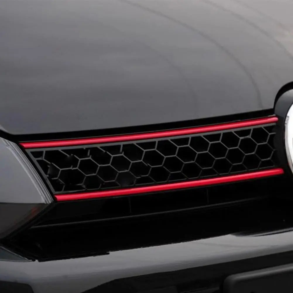 VW Golf 6 7 Tiguan Reflective Front Grille Trim Strip Sticker
