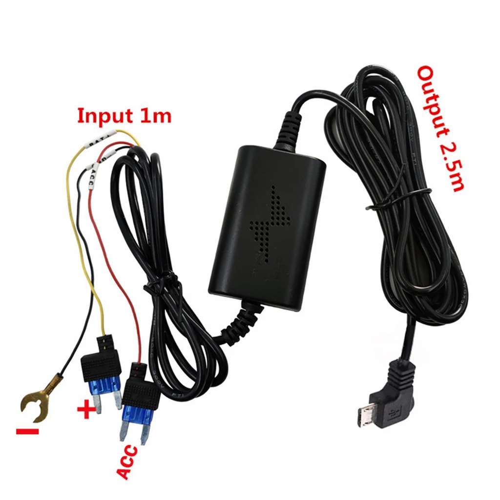 Parking Surveillance Cable for 4K A800S A500S D06 D07 D08 M300 Hardwire Kit UP02 for Car DVR 24H Parking Monitor Oasis Select