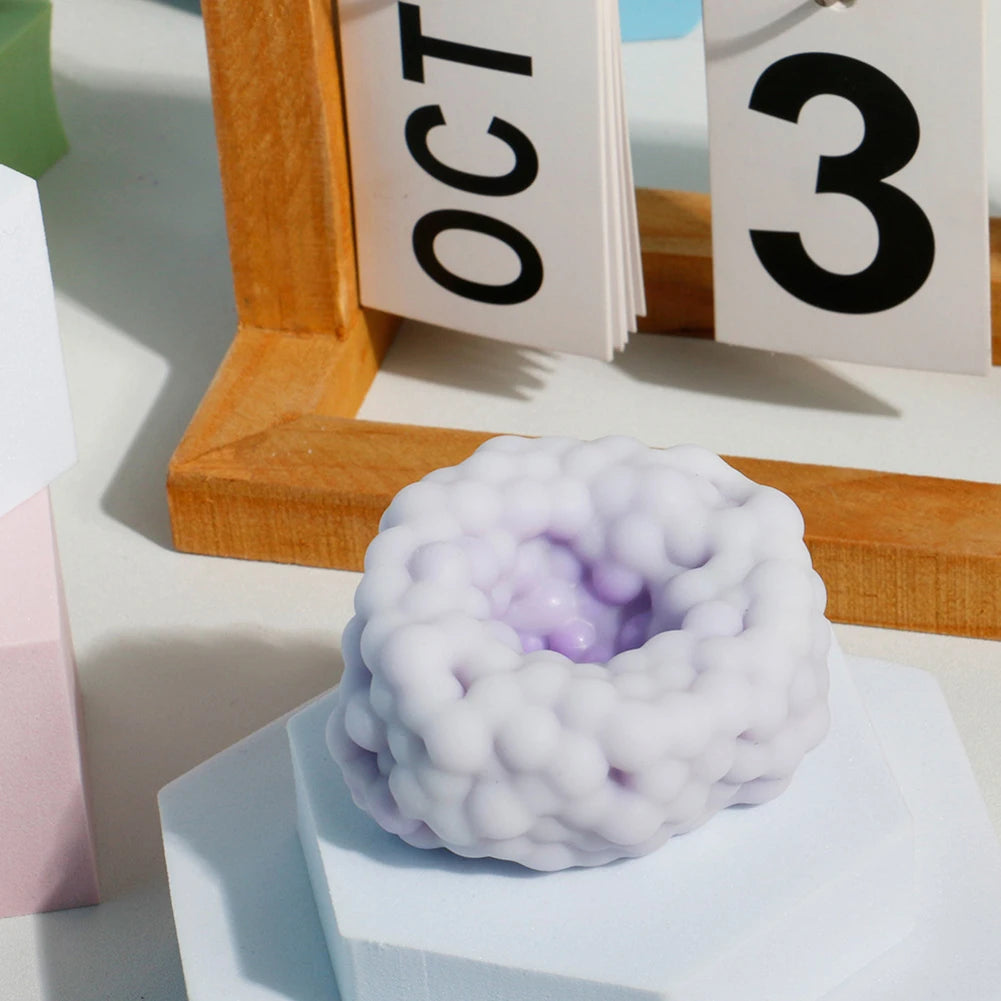 Crunchy Squishy Fidget Ball – Handmade Sand-Filled Squeeze Toy