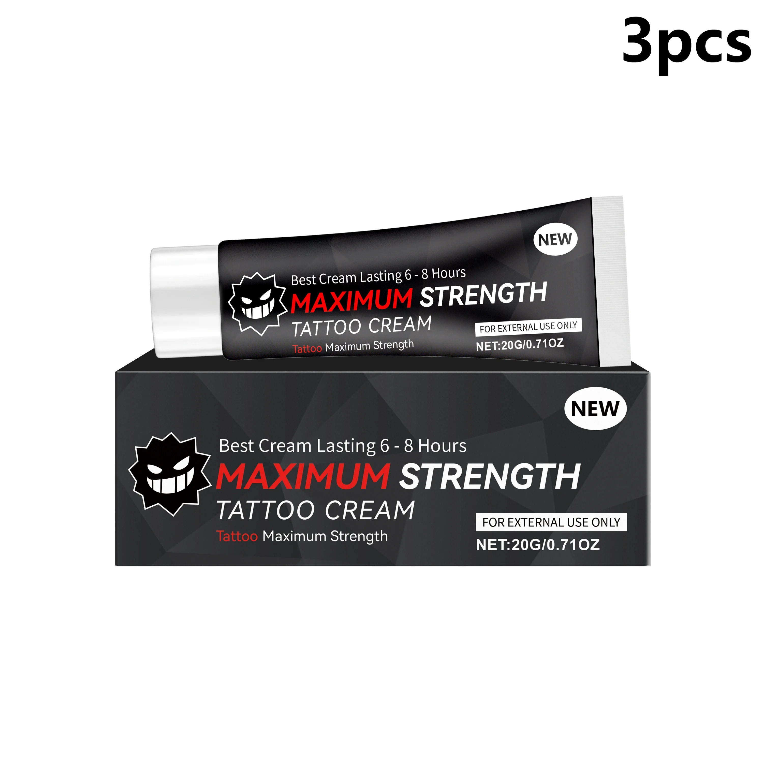 Tattoo Aftercare Cream – Aloe Vera & Vitamin E Color Lock 20g Tattoo Aftercare Cream Oasis Select 3pcs