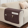 New Sofa Hand Towel with Storage Pocket Magazine Remote Control Sofa Recliner Armrest Clutter Management Bag Oasis Select 2 50X90cm