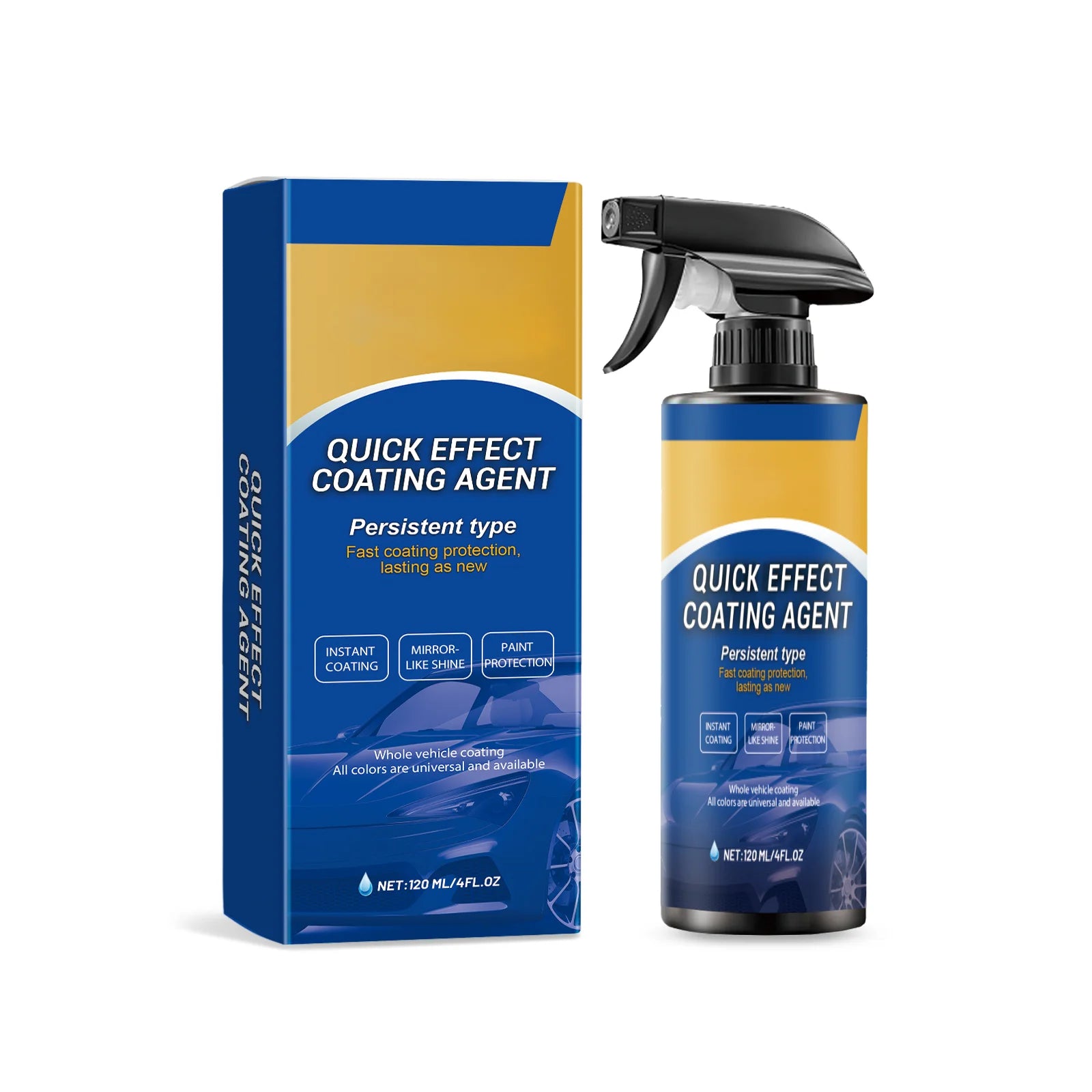 Ceramic Coating Spray – Hydrophobic Car Paint Protection 120ml Ceramic Car Coating Spray Oasis Select