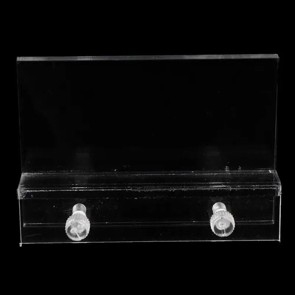 Clear Acrylic Aquarium LED Light Holder – No-Drill Stand Aquarium Light Stand Oasis Select