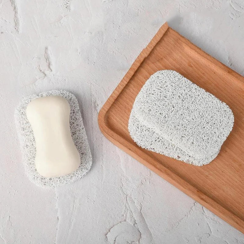 Self Draining Soap Bar Holder Lift Pad Nonslip Soap Dish Tray Shower Bath Cleaning Sponge Holder Oasis Select