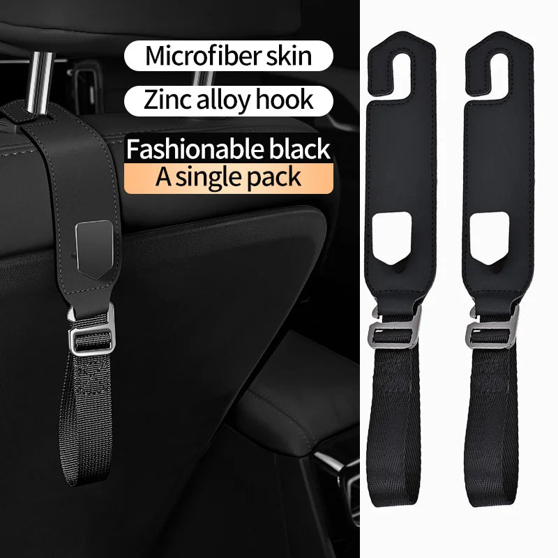 Car Headrest Hook Organizer – Universal Seat Back Hanger